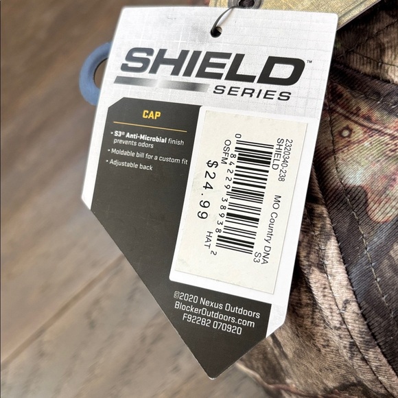 Mossy Oak Shield Series,S3 antimicrobial,Country DNA,Velcro back,embroidered cap - Picture 2 of 10